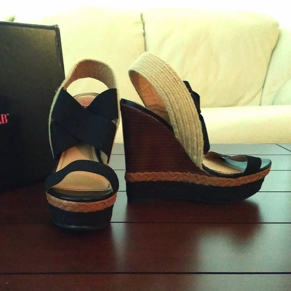 Black & White Sandals